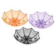 thumbnail image 2 of 3 Cuencos Multiusos para Servir Dulces con Forma de Telaraña de PP para Halloween, en Naranja, Negro Y Morado, para Decoración de Fiestas., 2 of 8