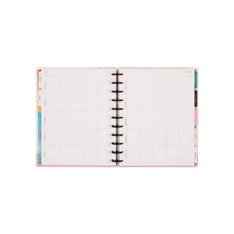 Happy Planner Monthly Weekly Big Planner (8.5” x 11”) Learn