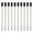 Black-10PCS, variant on Ballpoint Metal D1 Refill for Multifunction Pen 7CM,Yellow-1 PCS