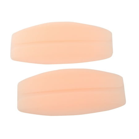 

Etereauty 2pcs Durable Washable Anti-slip Silicone Bra Strap Cushions Shoulder Pads (Nude)