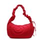 thumbnail image 1 of Bolso Hombro Acolchado para Mujeres Color Sólido Compras Ruched Crossbody () Rojo, 1 of 9
