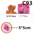 thumbnail image 3 of kurtrusly 3D Human Head Home Decor Moulds Pen Pot Flower Tool Holder Style A 1Set, 3 of 6
