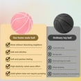 thumbnail image 7 of Herrnalise Silent Basketball,2024 New Quiet No Noise No Sound Basketball Dribbling Indoor,Uncoated High-Density Foam Ball Indoor Training Ball for Kids Indoor Activities, 7 of 7