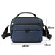thumbnail image 2 of Hukapapa, nuevo bolso de hombro para hombre, bolso cruzado de ocio al aire libre, bolso mensajero de gran capacidad, portátil, azul, 2 of 6