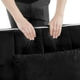 thumbnail image 5 of 3-in-1 Convertible Sleeper Chair Bed,Folding Sofa Bed with USB and Phone Stand,Single Recliner with Adjustable Backrest for Bedroom Apartment,Black, 5 of 10