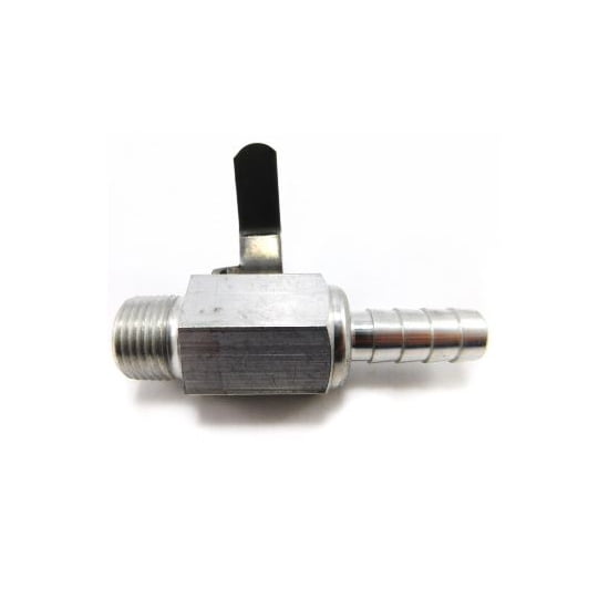 Tanks SV3838HB 3/8 NPT x 3/8 In. Hose Barb Fuel Shut Off Valve