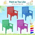 thumbnail image 6 of Costway Patio Fir Wood Chair Dining Inclined Backrest Garden Backyard Indoor Natural, 6 of 8