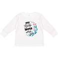 thumbnail image 3 of Inktastic My Gigi Loves Me Girls Girls Long Sleeve Toddler T-Shirt, 3 of 5