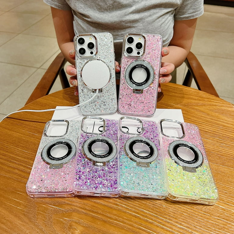 Allytechgroup Glitter Bling Apple iPhone 13 Pro Max Case