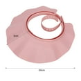 thumbnail image 6 of sunsanly Baby Shower Cap Shield Adjustable Bathing Head Hat Shampoo Visor Cap Soft BPA-Free Hair Washing Shield for Head Ear Eye Protection, 6 of 8