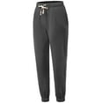 thumbnail image 2 of A2Y Women's Soft Fleece Drawstring Elastic Waist Stretch Pockets Joggers Sweatpants Ash Grey S, 2 of 3