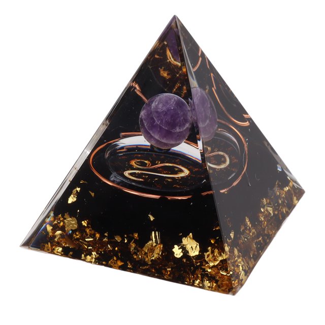 Pyramid, 5cm Orgonite Pyramid Meditation Orgonite Pyramids for Positive Energy, Healing, Meditation, Chakra