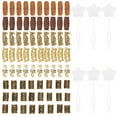 thumbnail image 2 of Tubos de cuentas para el cabello DIY para hombres y mujeres, de aleación de resina, para rastas, barba, accesorios para fiestas y citas, dorados., 2 of 14