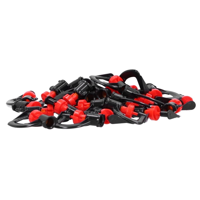30PCS G Type Rotating Spray Nozzle Hanging Sprinkler Atomizing Nozzle for Garden Greenhouse