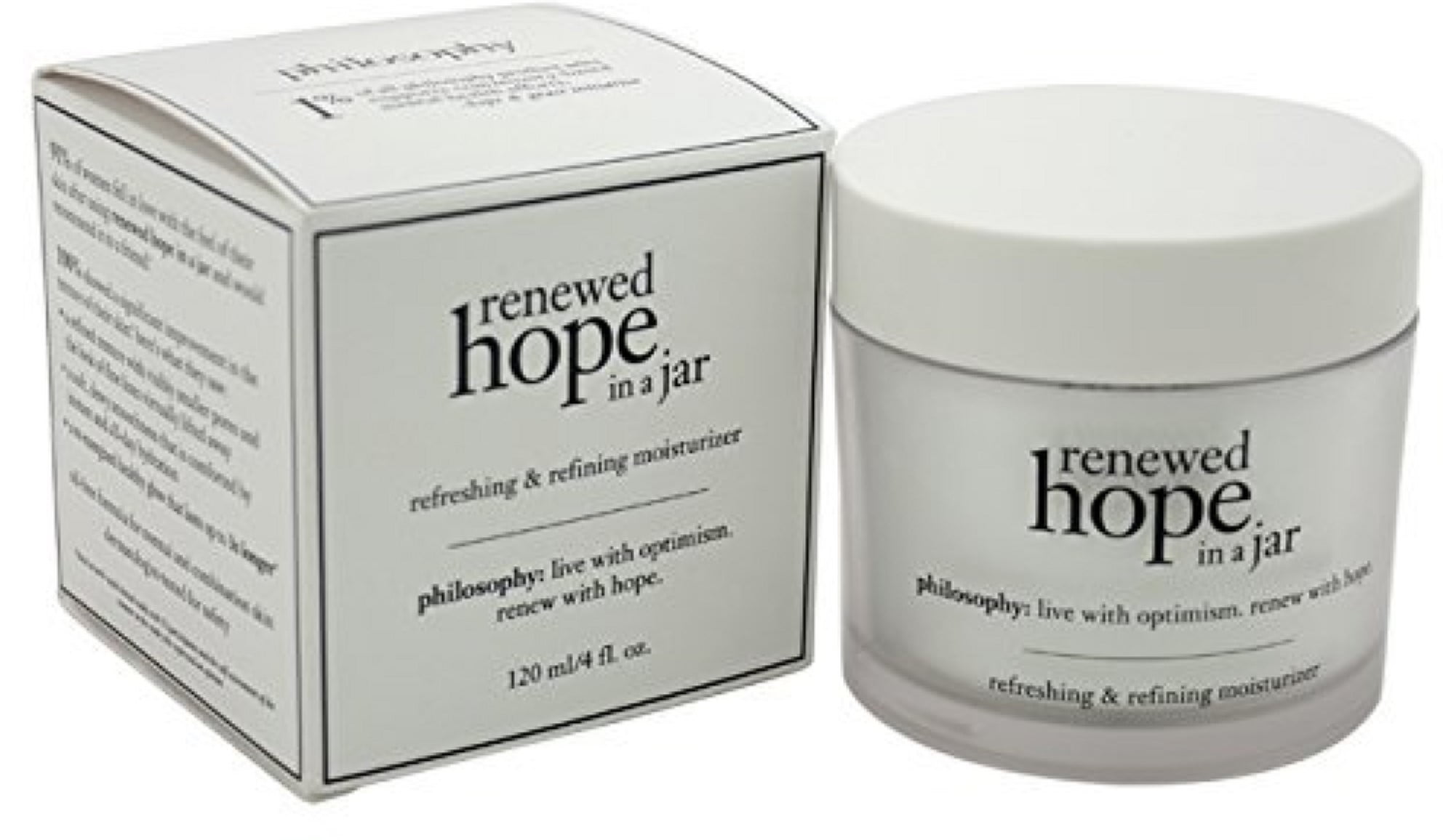 Philosophy Hope in a Jar Refreshing & Refining Moisturizer, 4 Oz Philosophy Hope in a Jar Refreshing & Refining Moisturizer, 4 Oz