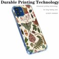 thumbnail image 2 of Moth Mushroom Bird Collage Case for iPhone 12,Aesthetic Art Design Pattern Soft TPU Bumper Case Cover, 2 of 5