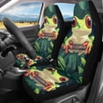 thumbnail image 2 of Jeiento Tree Frog Car Seat Covers 2 Pcs Stretch Polyester Fabric Cover Breathable Car Seat Cover Easy Installation Universal Size Fit for Most Cars SUVs, 2 of 7