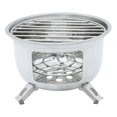 thumbnail image 2 of HLONK Réchaud de Camping Réchaud Gril Bbq Charbon Barbecue Gaz Butane Cuisson de Randonnée Brûleur Rond Petit Inoxydable Portable, 2 of 11
