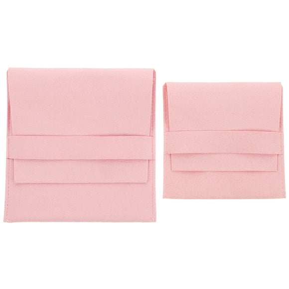 2pcs Mini Jewelry Travel Pouch Travel Jewelry Bag Necklace Bag Jewelry Bags Jewelry Travel Pouch Necklace Jewelry Bag Jewelry Organizer Pouch Portable Jewelry Pouches