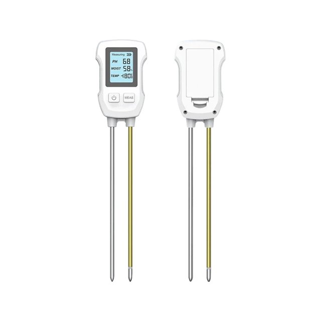 3 In 1 Digital LCD Soil Meter Temperature Humidity PH Meter With Backlight Plant Measuring Instrument For Flower Plants Garden ,Upgraded Testing Structure