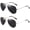 Black+blackgolden, variant on 2 pack Classic Aviator Sunglasses for Men Women Driving Sun glasses Polarized Lens UV Blocking-USA