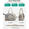thumbnail image 5 of Tennis Backpack For Women Men Lightweight Design With 2 Racket Compartments, Adjustable Straps & Shoe Storage, 5 of 11