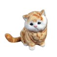 thumbnail image 3 of Animal Simulation Cat Vocal Toy - Children Gift Plush Stuffed Doll Home Ornament, 3 of 3