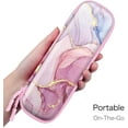 thumbnail image 3 of Estuche para Apple Pencil (USB-C) y Apple Pencil (1.ª/2.ª generación), funda protectora de piel sintética compatible con Apple Pen, cable USB y lápiz óptico Samsung, 3 of 5