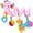 Pink, variant on Baby Crib and Carseat Toys for Babies 0-6 Months, Spiral Plush Toys for Newborn 1 2 Year Old Boys Girls Gifts, Blue