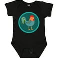 thumbnail image 3 of Inktastic Rooster Chicken Farmer Boys or Girls Baby Bodysuit, 3 of 5