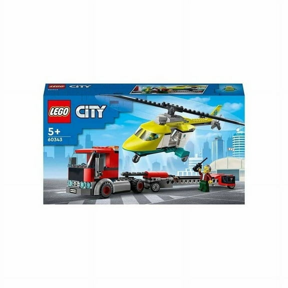 Lego City Rescue Helicopter Transport 60343