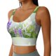 thumbnail image 2 of Fotbe Purple Butterfly On Wild Sujetador Deportivo Largo sin Aros para Mujer con Almohadillas y Soporte Medio, Transpirable y Absorbente, Camiseta Tipo Chaleco o Tank Top-Medium, 2 of 8