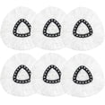 thumbnail image 1 of Paquete de 6 cabezales de repuesto para trapeador giratorio EasyWring, cabezal de repuesto micro giratorio de 360 grados para una limpieza fácil del hogar y fregado de pisos., 1 of 5