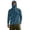 Navy Camo Star, variant on Bulopur Men’s Fishing Sun Hoodie with Mask, UPF 50 UV Protection Long Sleeve Shirt, Lightweight Quick Dry Top with Teal to Navy Gradient Print for Boating, Hiking and Travel