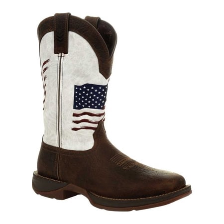 

Durango Distressed Flag Embroidery Western Boot Size 8(M)