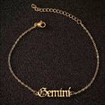 thumbnail image 5 of Zodiac Anklet Horoscope, 5 of 10