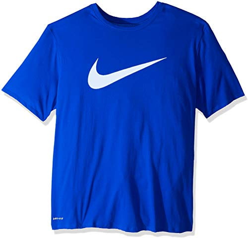 Nike Sportswear Men's Hangtag Swoosh Tee (3X-Large, Royal Blue/White) - Walmart.com