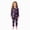 K343-Dark Purple, variant on KPVEVIQ Toddler Boys Girls Halloween Pumpkin Pajamas Cute Ghost Print Pjs for Boy Girl Jammies Little Kids Skeleton Skull Sleepwear Clothes Sets,6-7 Y