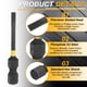 thumbnail image 5 of Uxcell 5pcs SL3 Puntas de Destornillador de Impacto Ranurado 1/4" Hex Shank 2" de Largo con Diseño Magnético, 5 of 7