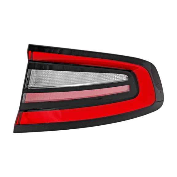 KarParts360 For Dodge Charger 2015-2023 Tail Light Passenger Side | Clear and Red Lens | LED | With Bulb(s) | Replacement For CH2801208 | 68213144AD