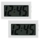 thumbnail image 5 of 2 piezas Mini reloj de escritorio silencioso creativo creativo de 2 PCS para estudiantes Relojes pequeños pequeños relojes de viaje de automóvil digital pequeño, 5 of 6
