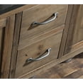 thumbnail image 6 of Austin 72" Farmhouse Double Sink Bathroom Vanity Base Only - Solid Reclaimed Wood Construction, No Assembly Required, 6 of 6