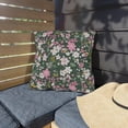 thumbnail image 3 of Outdoor Pillow In Floral Pattern, 3 of 4