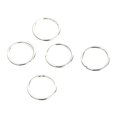 thumbnail image 1 of Women Hip-Hop Braid Hand Cross Shell Star Ring Hair Clips Accessory 5PC, 1 of 1