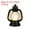 Black, variant on Unique Bargains Vintage Mini Lantern with Flickering LED Candle 4' Hanging Candle Lanterns Decorative, White 12 Pack