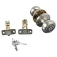 thumbnail image 7 of Kwikset 690 Cove Keyed Entry Knob and Sgl Cyl Deadbolt Combo Pack in SN, 7 of 7