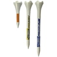 thumbnail image 3 of Pride Professional Tee System Tees de golf de plástico (paquete de 50), 40 Count 3-1/4-Inch + 10 Count 1-1/2-Inch, blanco, 3 of 13
