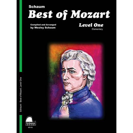 SCHAUM Best of Mozart (Level 1 Elem Level) Educational Piano Book by Wolfgang Amadeus (Best Compressor For Piano)
