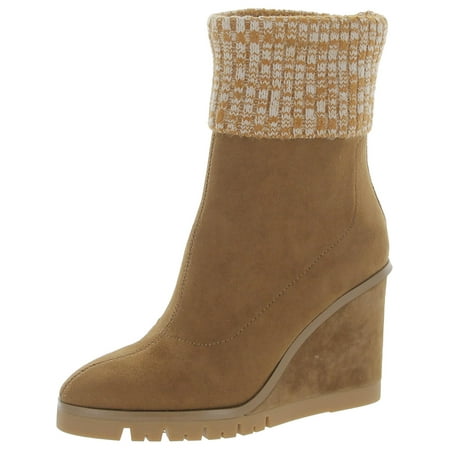 

Donald J. Pliner Womens Sindie Suede Cuffed Booties