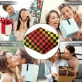 thumbnail image 5 of Wearable Blanket,Rainbow Color Checkered Pattern Hooded Wearable Flannel Blanket for Adults & Teens,Winter Poncho Shawl Wrap Cape Cozy Anti-Pill,50"x60", 5 of 5